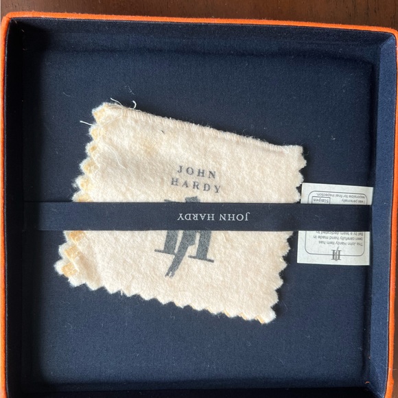 John Hardy vintage Jaisalmer three bead gold & silver necklace - Picture 5 of 9